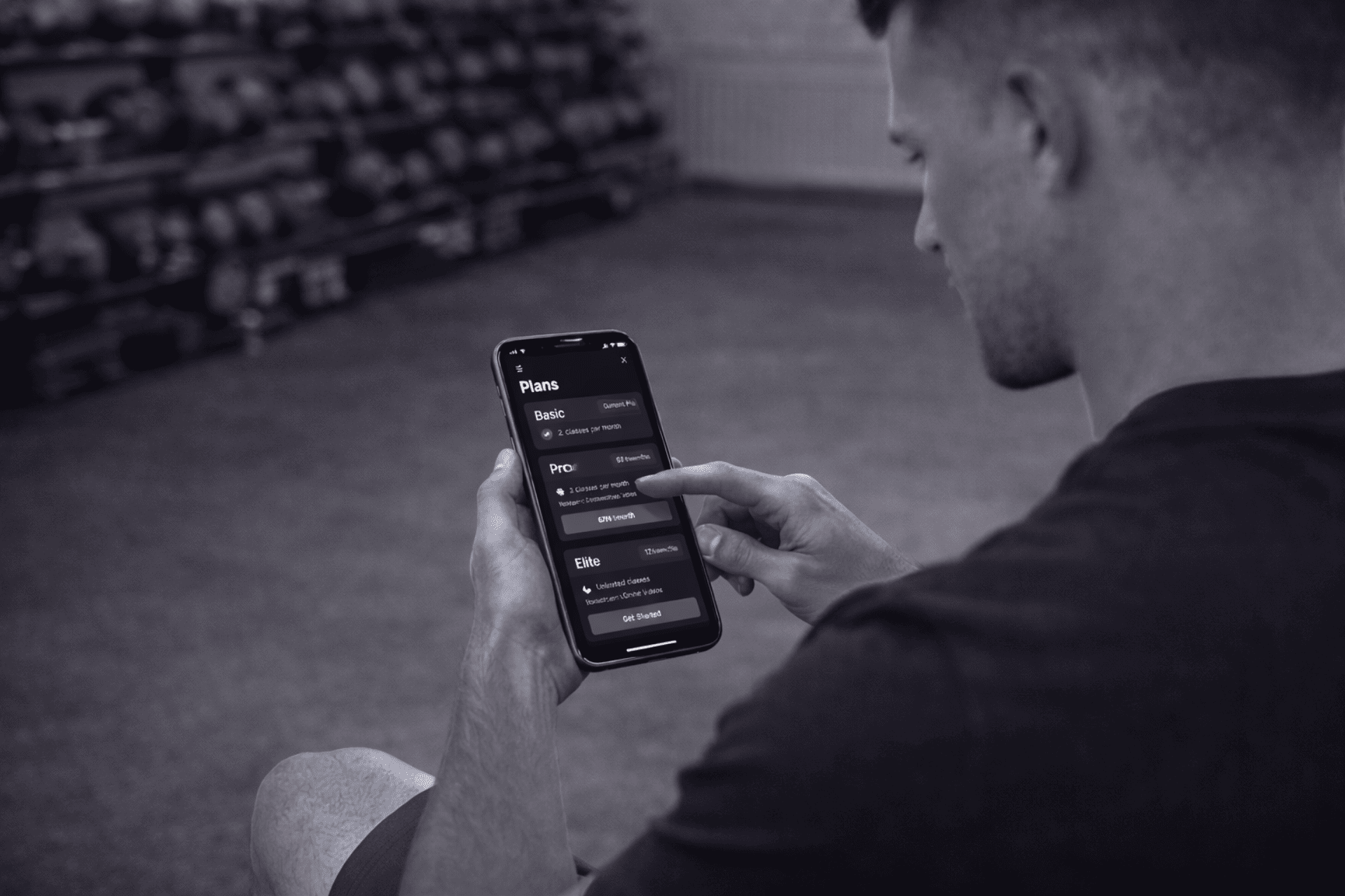 CLIENTE VIENDO PLANES